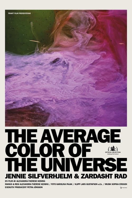 Poster for The Average Color of the Universe