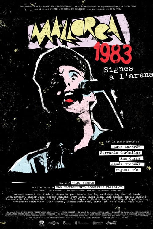 Poster for Mallorca 1983. Signes a l'arena