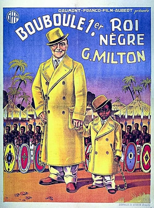 Poster for Bouboule 1er, roi nègre