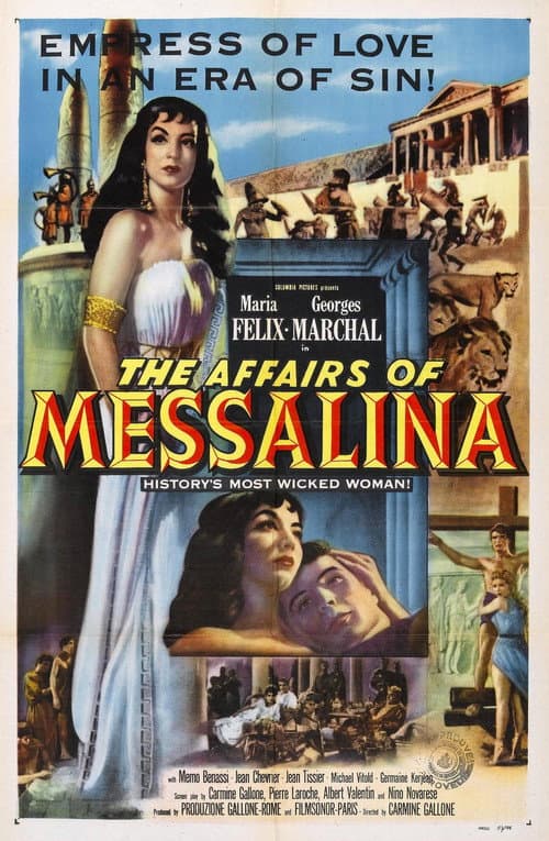 Постер до фільму «The Affairs of Messalina»