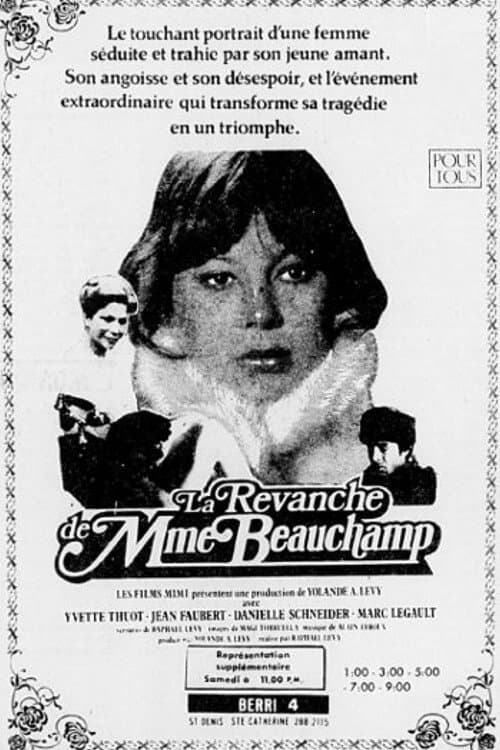 Poster for La revanche de Madame Beauchamp