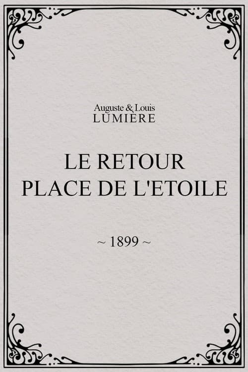 Poster for Le retour, Place de l'Etoile