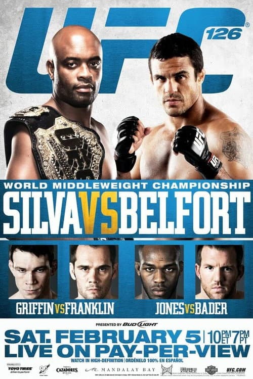 Poster for UFC 126: Silva vs. Belfort