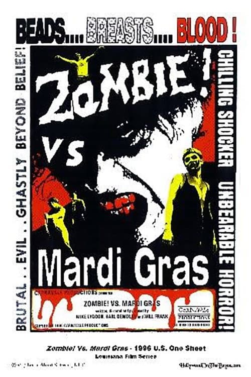 Poster for Zombie! vs. Mardi Gras
