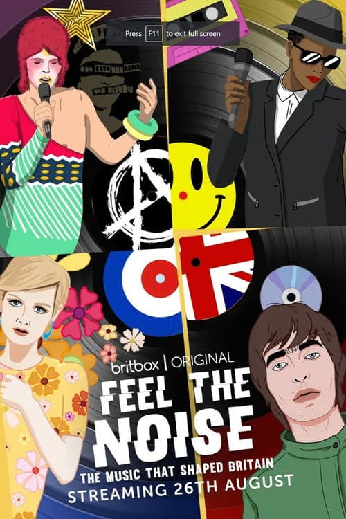 Poster for Feel The Noise: The Music That Shaped Britain