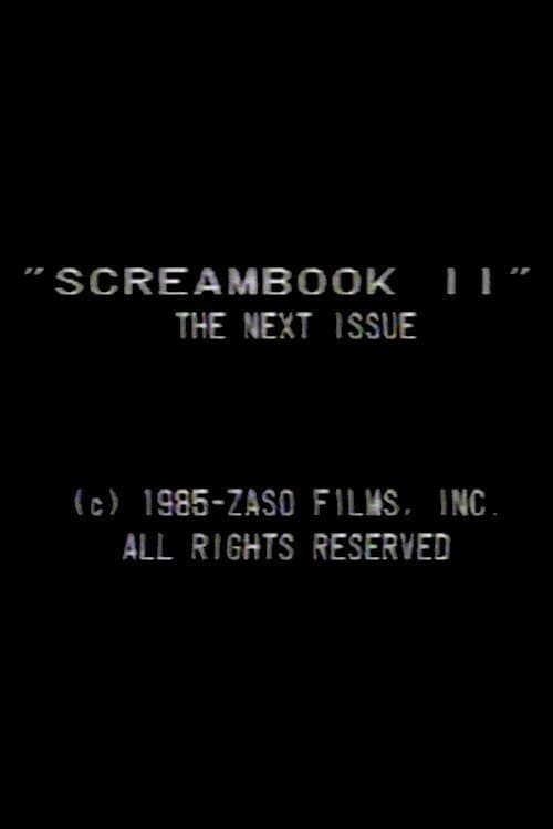 Poster for Screambook II