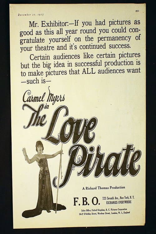 Poster for The Love Pirate