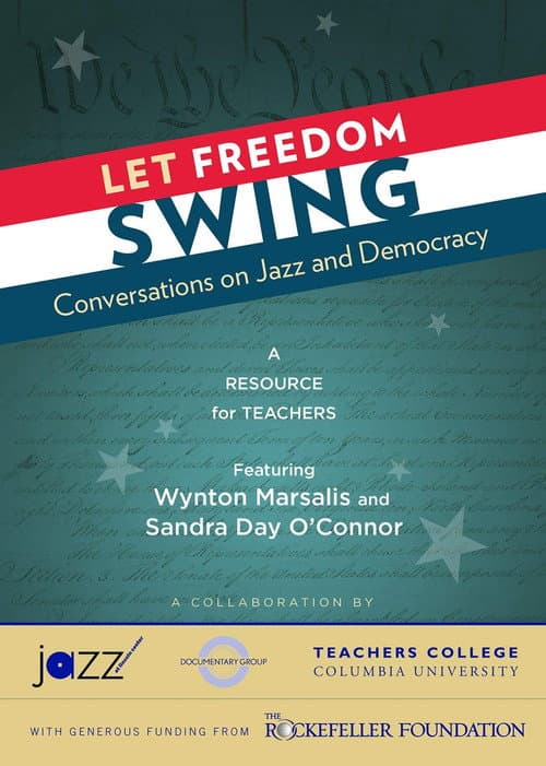 Poster for Let Freedom Swing: Conversations on Jazz and Democracy