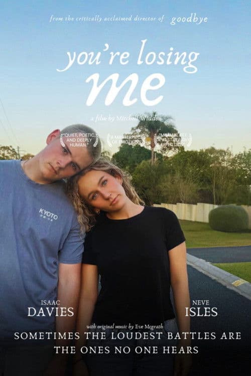 Poster for you're losing me: the short film