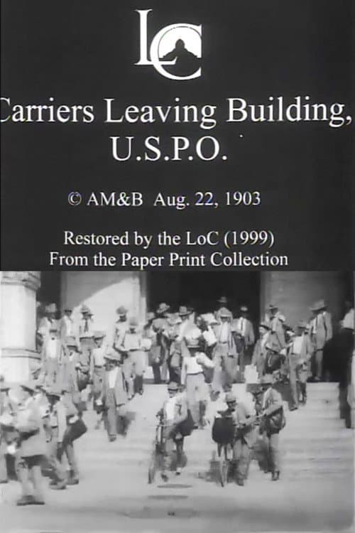 Poster for Carriers Leaving Building, U.S.P.O.