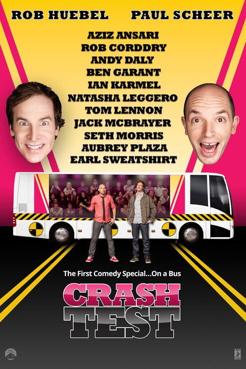 Poster for Crash Test: With Rob Huebel and Paul Scheer
