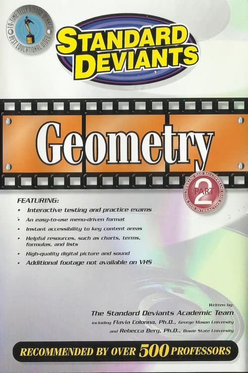 Poster for Geometry, Part 2: The Standard Deviants