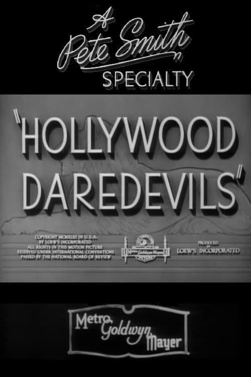 Poster for Hollywood Daredevils