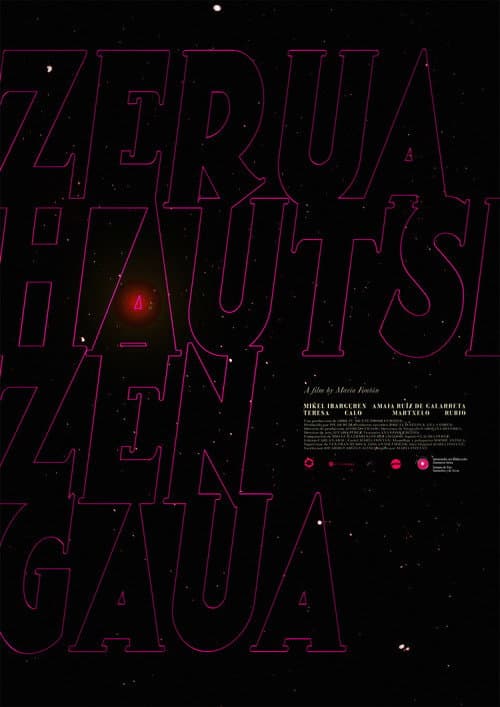 Poster for The Night the Sky Fall Apart