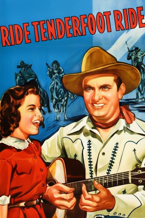 Poster for Ride, Tenderfoot, Ride