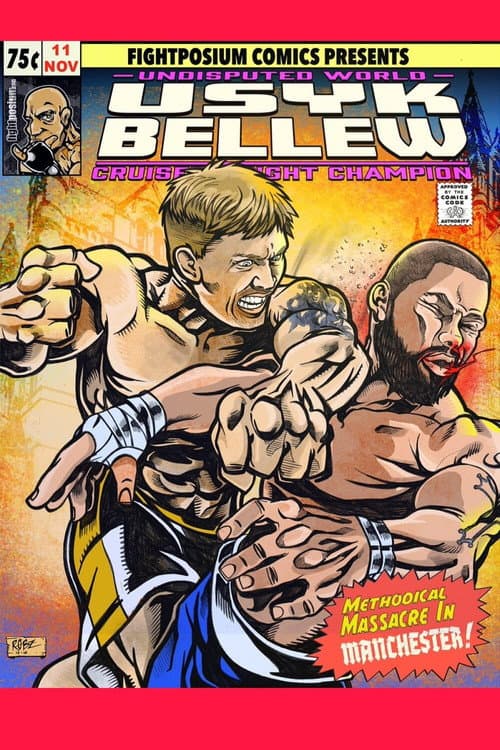 Poster for Oleksandr Usyk vs. Tony Bellew