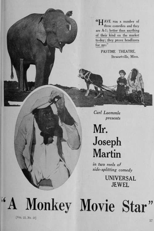Poster for A Monkey Movie Star