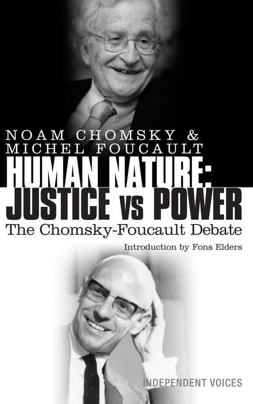 Poster for The Chomsky - Foucault Debate: On Human Nature
