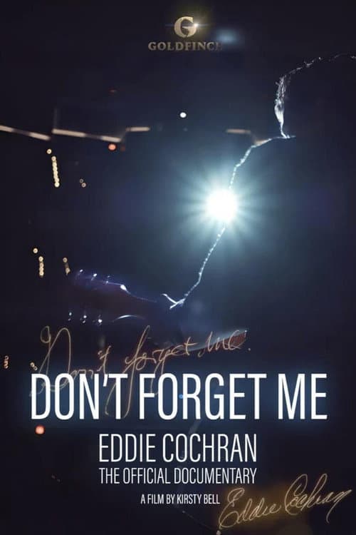 Poster for Eddie Cochran: Don't Forget Me