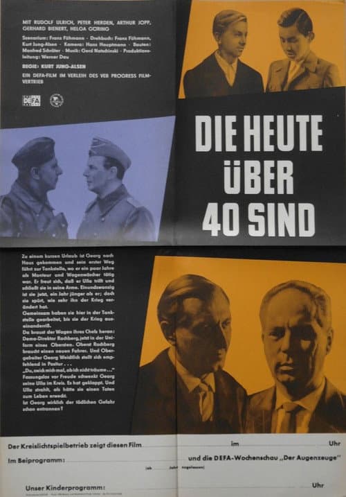Poster for Die heute über 40 sind