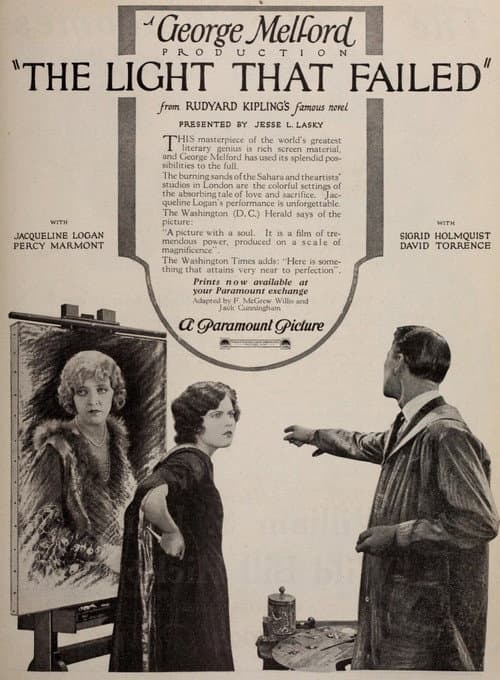 Poster for The Light That Failed