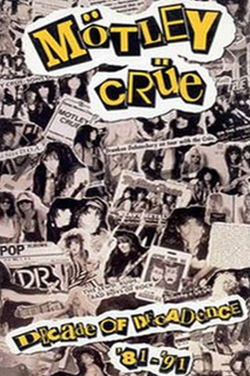 Poster for Motley Crue: Decade of Decadence '81-'91