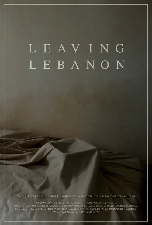 Poster for Leaving Lebanon