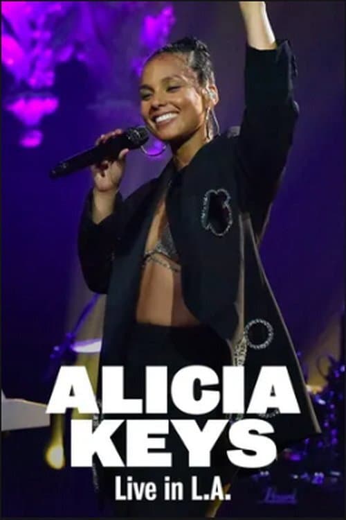 Poster for Alicia Keys Live in Los Angeles