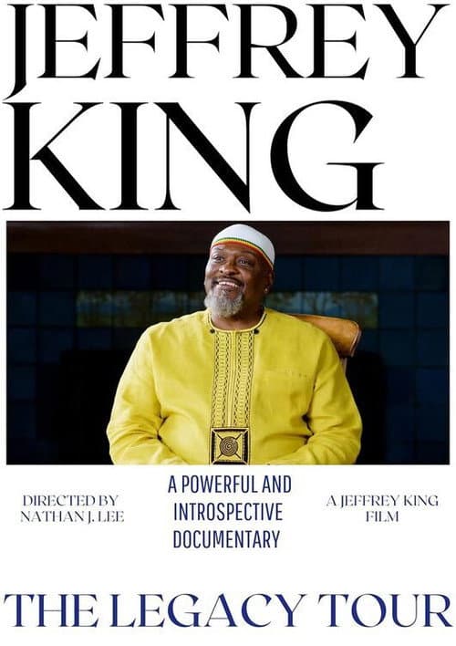 Poster for Jeffrey King: The Legacy Tour