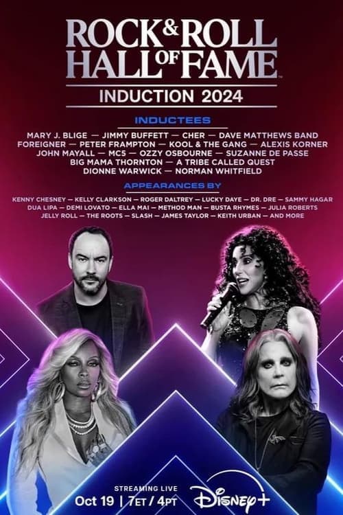 Постер до фільму «2024 Rock & Roll Hall of Fame Induction Ceremony»