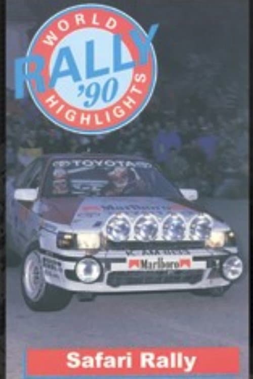 Poster for Safari Rally 1990