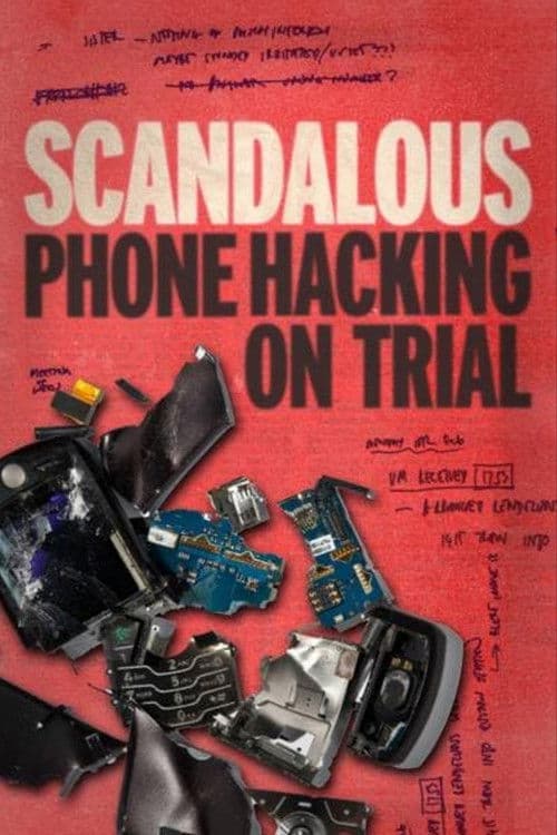 Poster for Scandalous: Phone Hacking on Trial