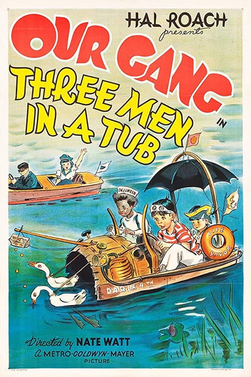 Poster for Three Men in a Tub