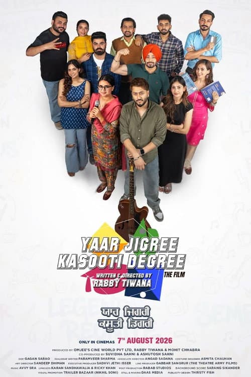 Poster for Yaar Jigree Kasooti Degree