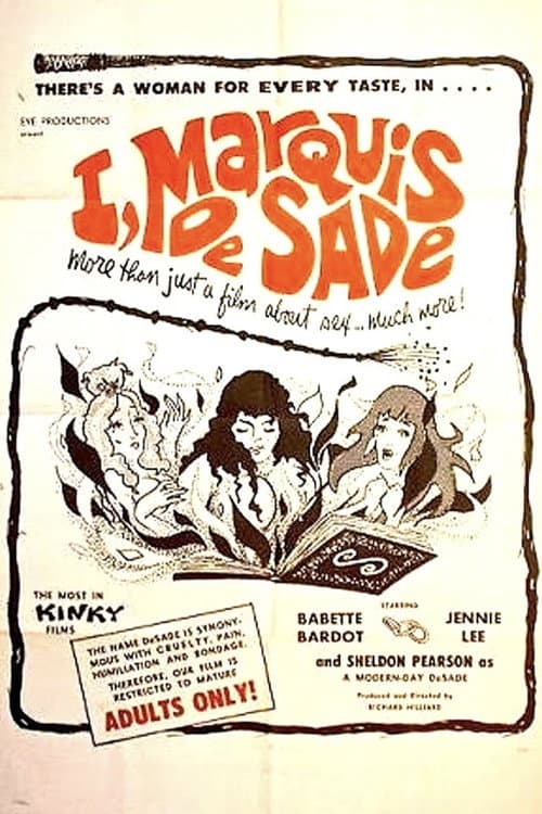 Poster for I, Marquis De Sade
