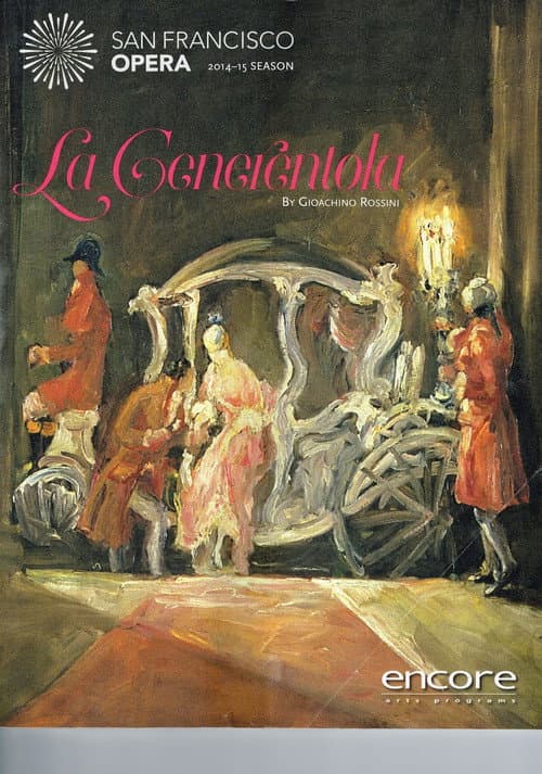 Poster for La Cenerentola: San Francisco Opera
