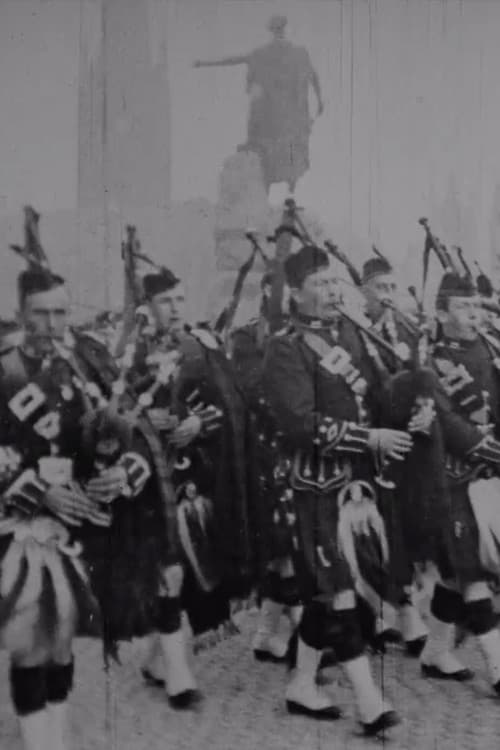 Poster for Gordon Highlanders Leaving for the Boer War