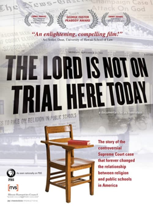 Poster for The Lord is Not On Trial Here Today