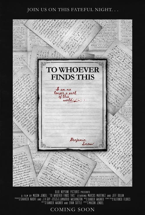 Poster for To Whoever Finds This