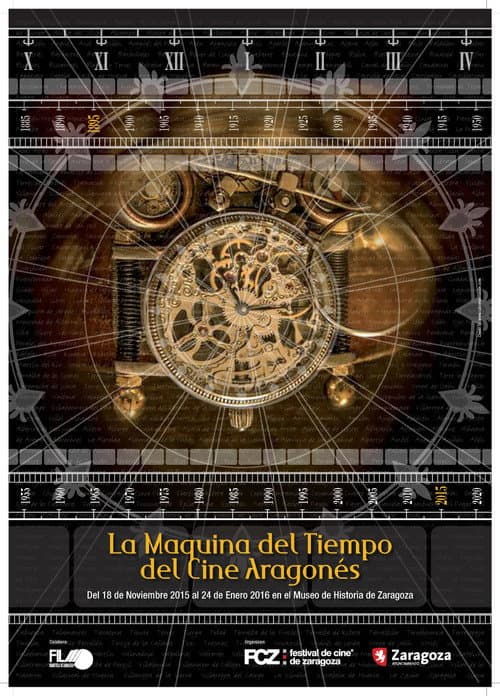 Poster for La máquina del tiempo del cine aragonés