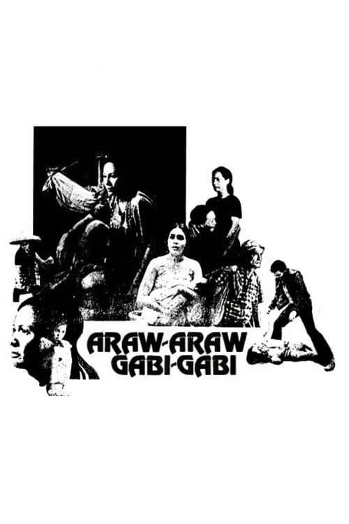 Poster for Araw-Araw, Gabi-Gabi