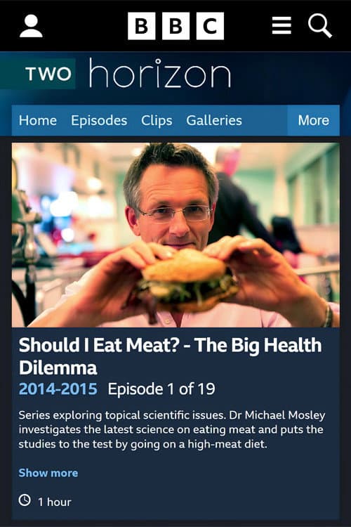 Poster for Should I Eat Meat? The Big Health Dilemma