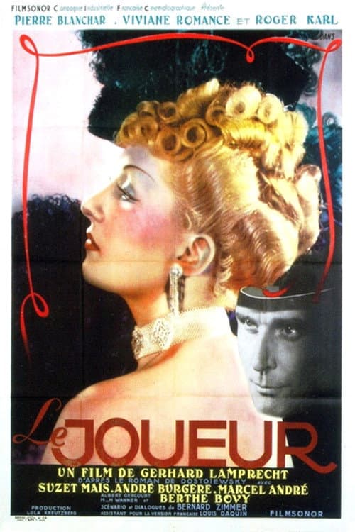 Poster for Le Joueur