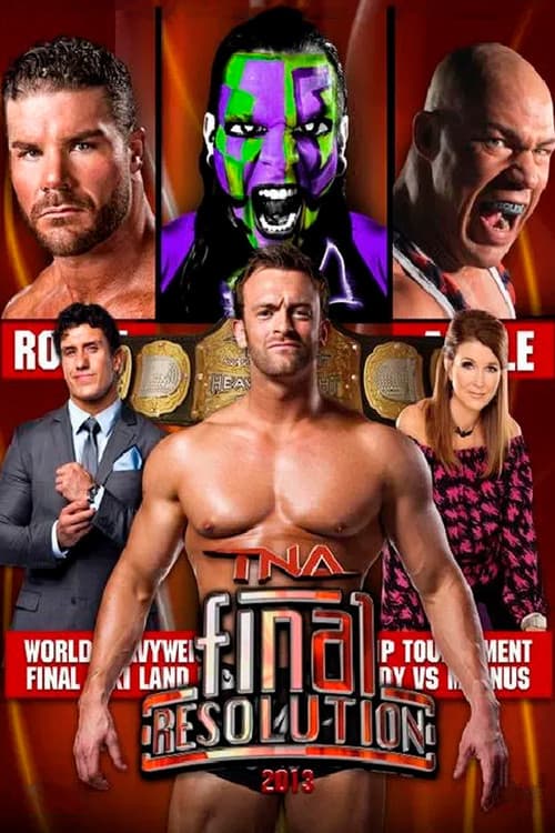 Poster for TNA Final Resolution 2013