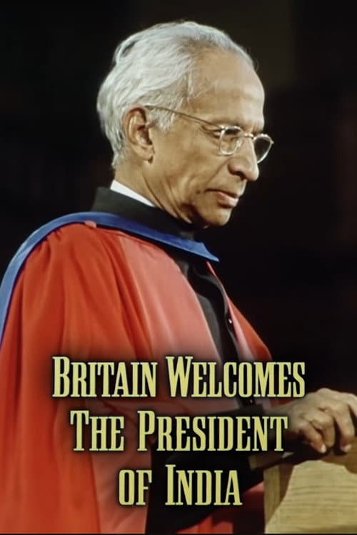 Poster for Britain Welcomes the President of India