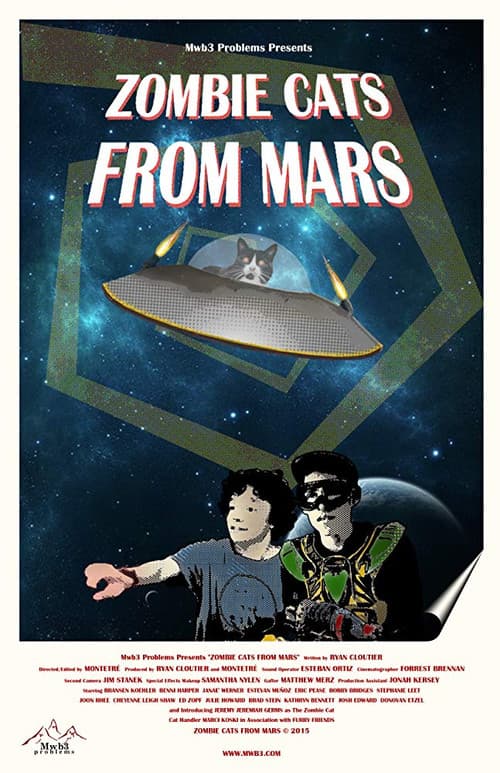 Poster for Zombie Cats from Mars