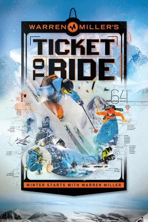 Poster for Warren Miller: Ticket to Ride