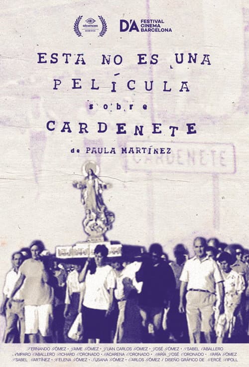 Poster for This Is Not a Movie About Cardenete