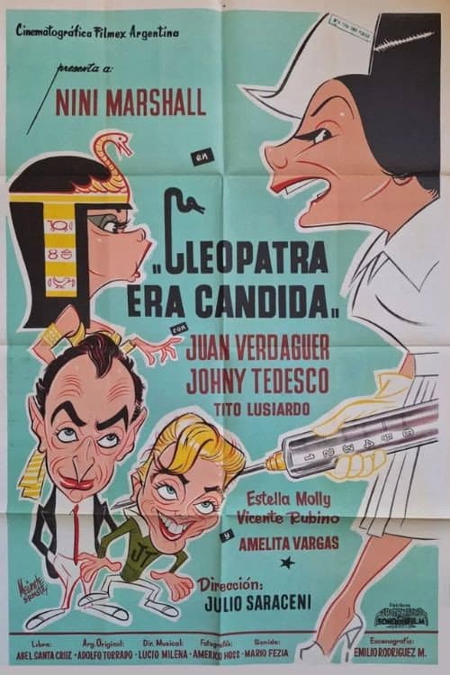 Poster for Cleopatra era Cándida