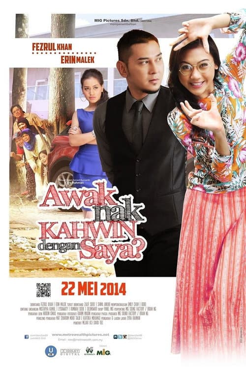 Poster for Awak Nak Kahwin Dengan Saya?